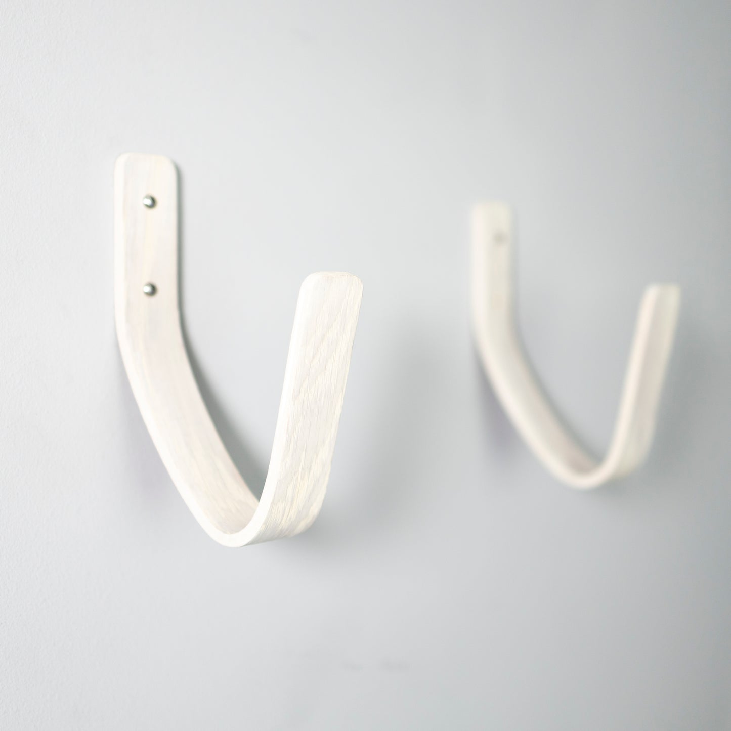Vagues 1.0 | Shortboard - Supports muraux pour planches de surf | Blanc Nordique