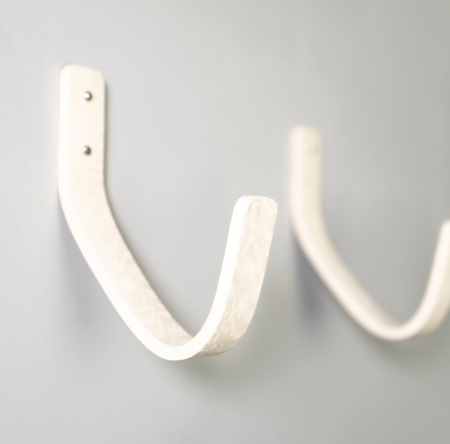 Vagues 2.0 | Longboard - Supports muraux pour planches de surf | Blanc Nordique