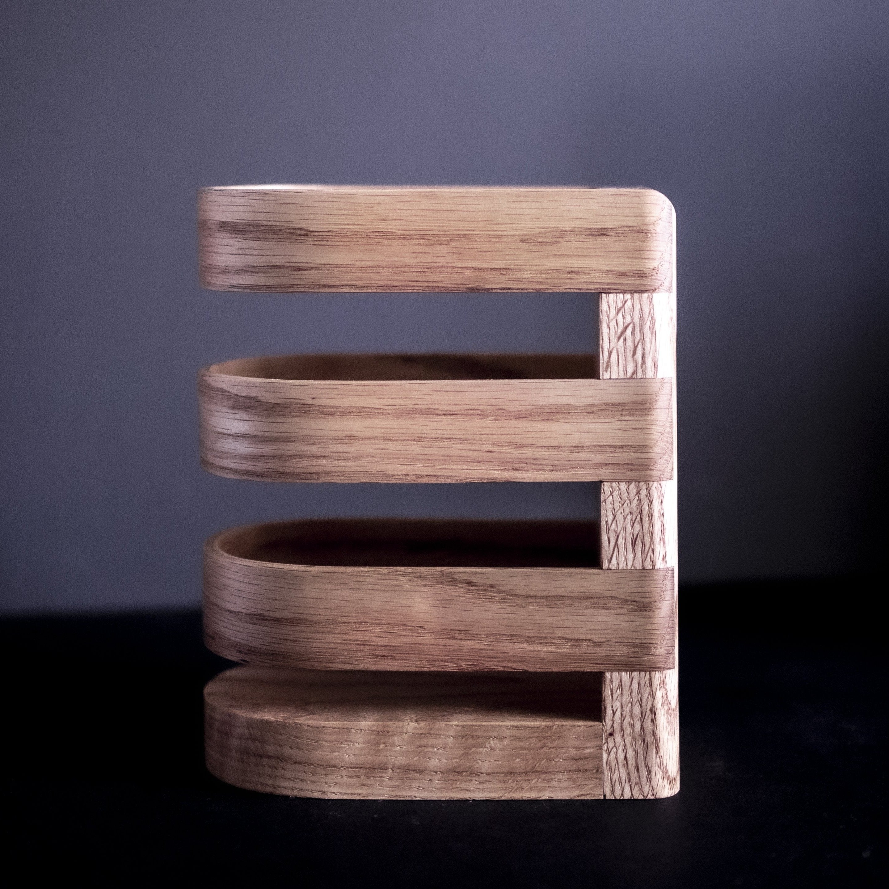 Porte-Pot Ustensiles de Cuisine Lux - Chêne