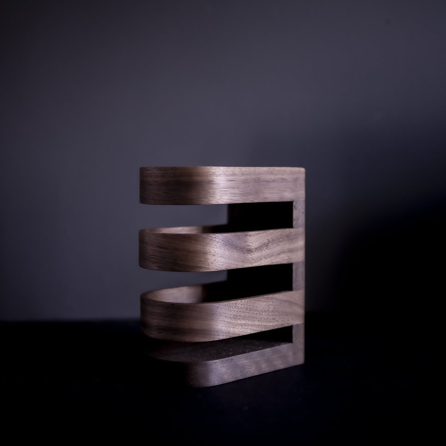 Porte-Pot Ustensiles de Cuisine Lux - Noyer