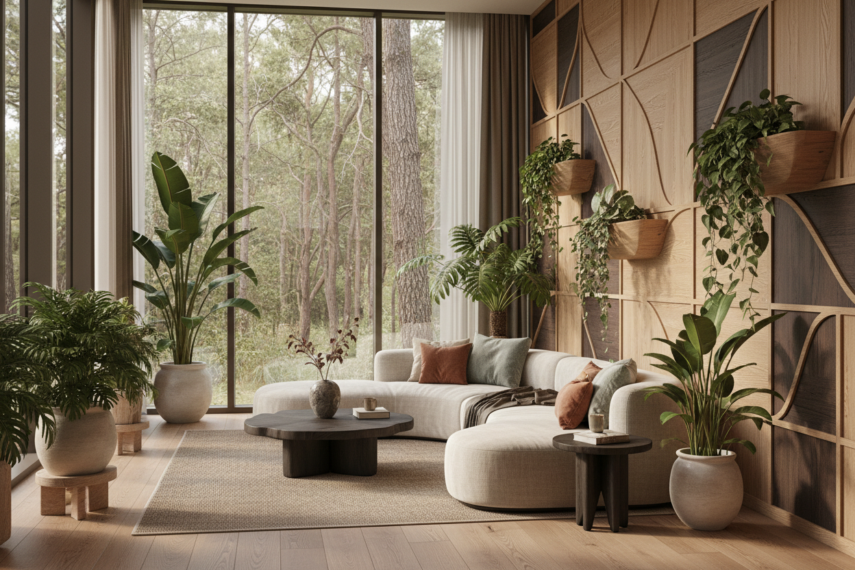 The Rise of Biophilic Design: How Natural Wood and Plants Transform Modern Interiors