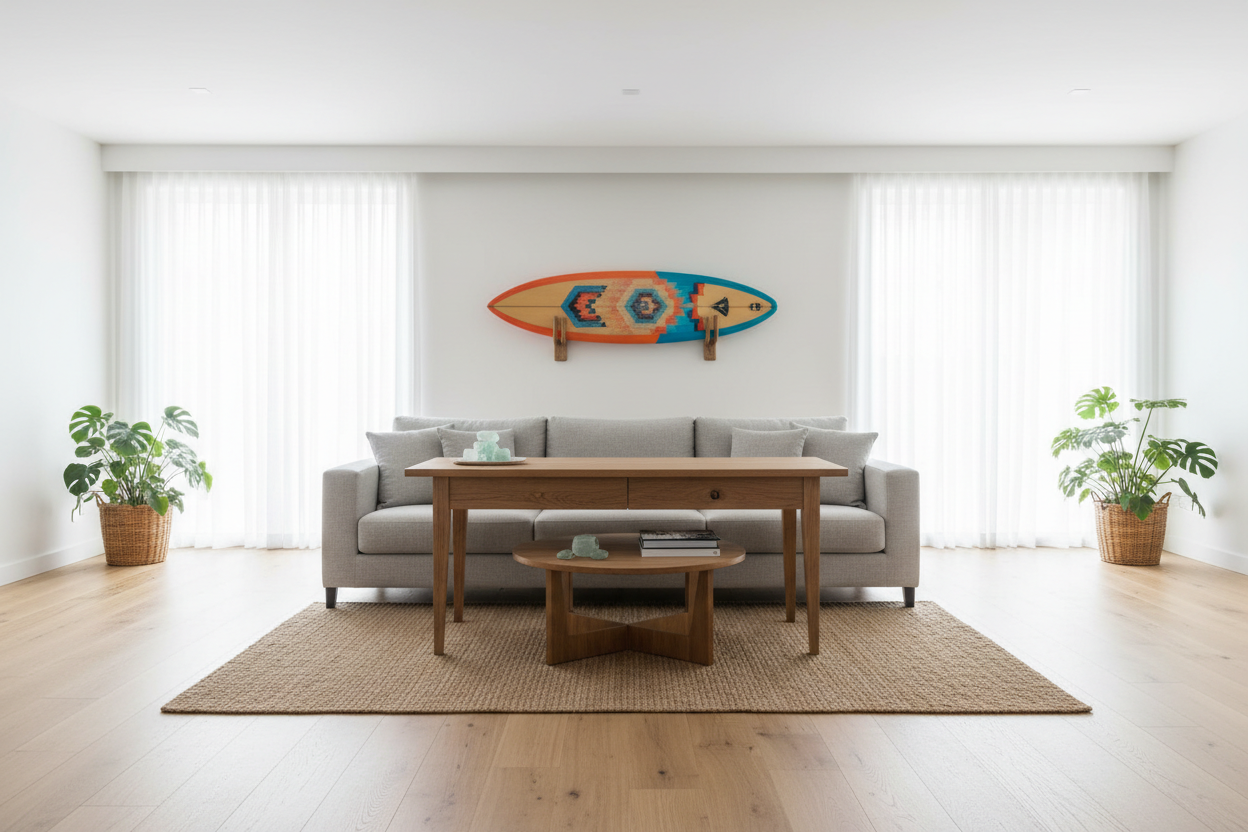 Surfboard Wall Mounts: Unique Artisan Gifts for Surf Enthusiasts