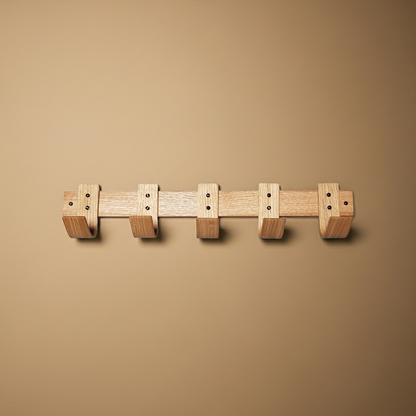 Porte-manteau courbé à la vapeur Light Spring