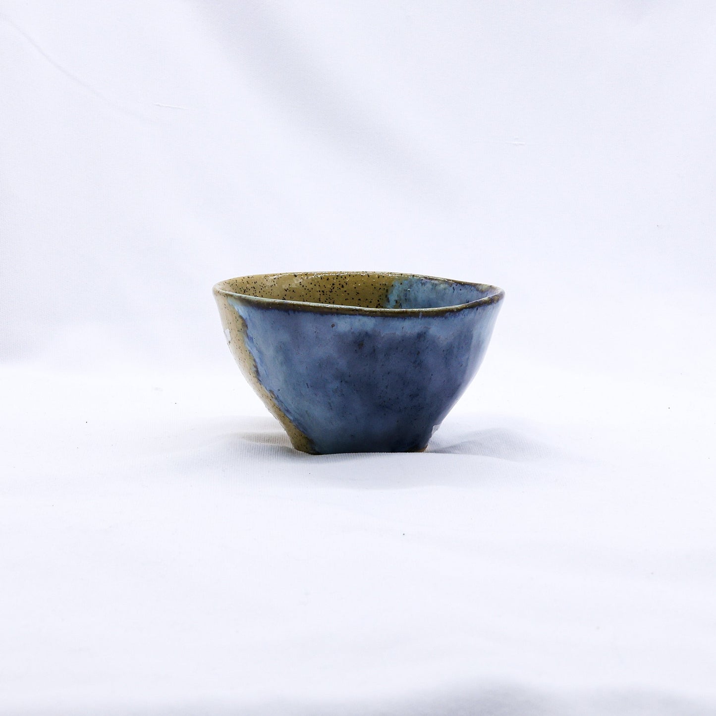 Small Saltwater Lavender Handmade Ceramic Stoneware Dinner Bowl