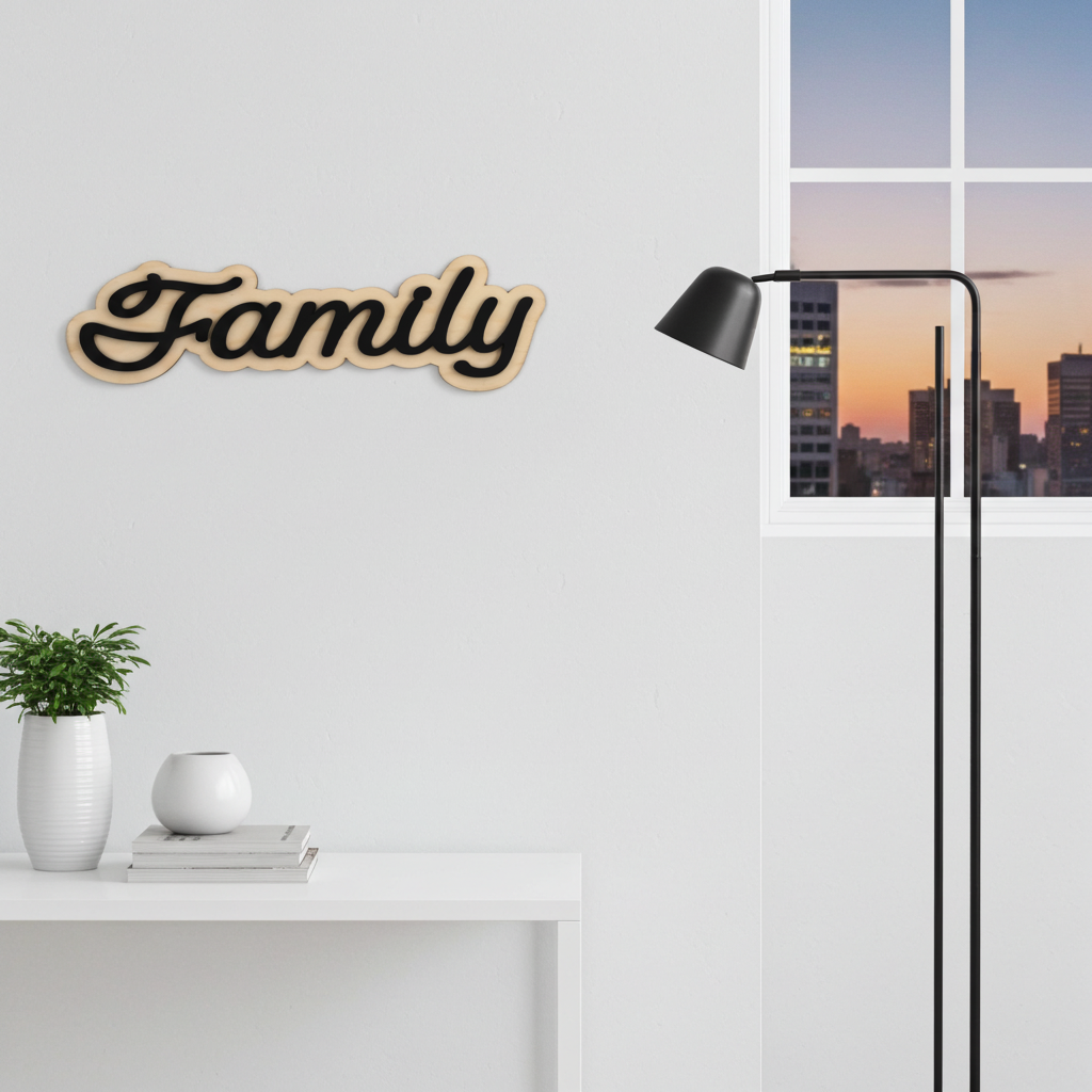 Family Wall Art Home Sign