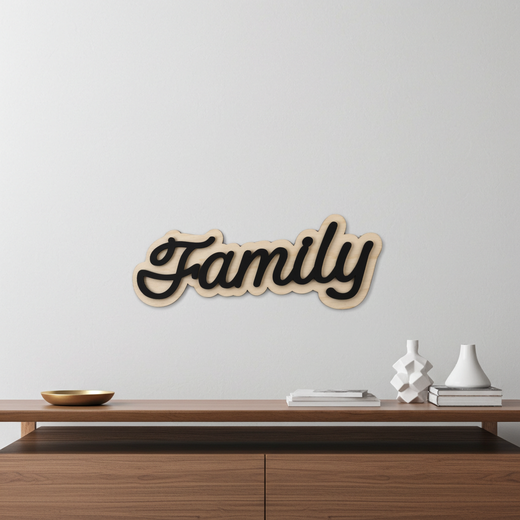Family Wall Art Home Sign