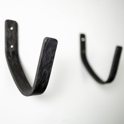 Vagues 1.0 | Shortboard - Supports muraux pour planches de surf | Noir Intense