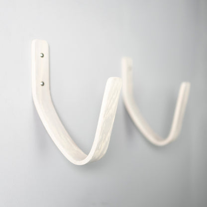Vagues 1.0 | Shortboard - Supports muraux pour planches de surf | Blanc Nordique