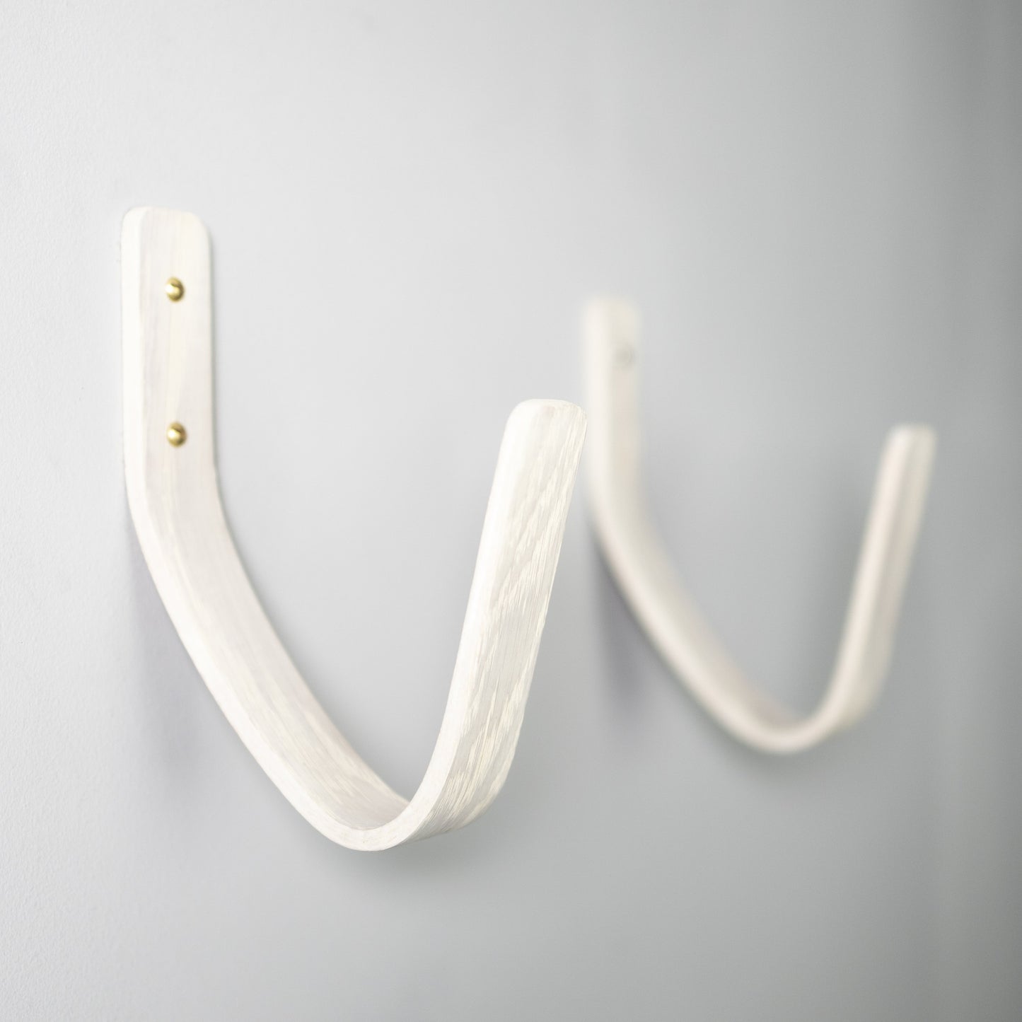 Vagues 1.0 | Shortboard - Supports muraux pour planches de surf | Blanc Nordique
