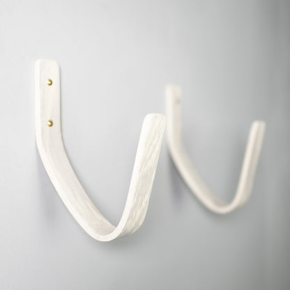 Vagues 1.0 | Shortboard - Supports muraux pour planches de surf | Blanc Nordique
