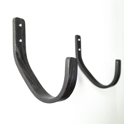 Vagues 2.0 | Longboard - Supports muraux pour planches de surf | Noir Intense