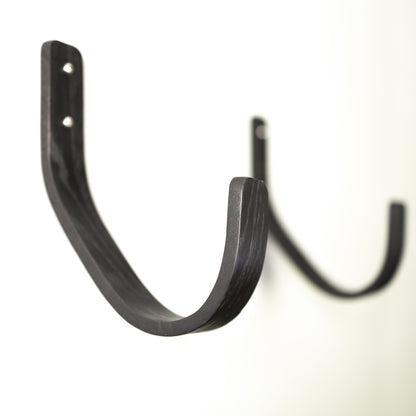 Vagues 2.0 | Longboard - Supports muraux pour planches de surf | Noir Intense